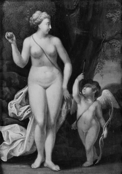 Venus and Cupid by Adriaen van der Werff