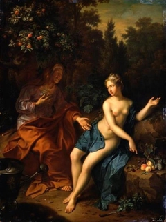 Vertumnus und Pomona by Johann Christian Sperling