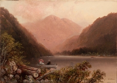 View of a Mountain Lake II by Granville Perkins