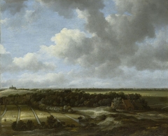 View of Bleaching Fields of Family De Mol in Bloemendaal by Jacob van Ruisdael