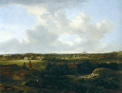 View of Haarlem from the Dunes by Jan Vermeer van Haarlem