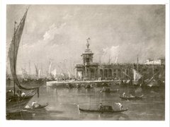 view of Venice by Francesco Guardi