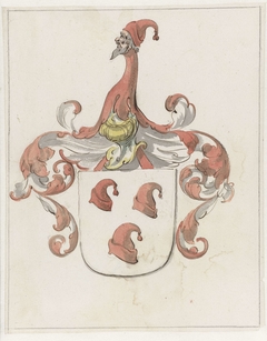 Wapenschild van de familie Eysenbergh by Pieter Jansz