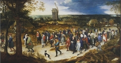 Wedding procession by Pieter Brueghel the Elder