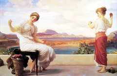 Winding the Skein by Lord Frederick Leighton