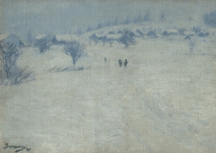 Winter Landscape by Vasily Vereshchagin