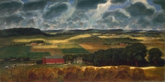 Wisconsin Landscape by John Steuart Curry