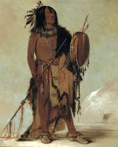 Wún-nes-tou, White Buffalo, an Aged Medicine Man by George Catlin