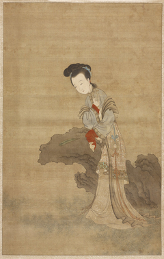 A Beautiful Woman by Tang Yin