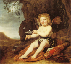 A Boy as Cupid - 1644 by Bartholomeus van der Helst