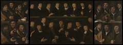 A Group of Guardsmen, 1529 (A Squad of the Amsterdam Arquebusiers Guild) by Dirck Jacobsz