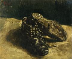 A Pair of shoes by Vincent van Gogh