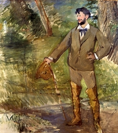 A Portrait of Carolus-Duran by Edouard Manet