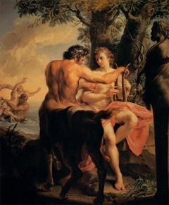 Achilles and the Centaur Chiron by Pompeo Batoni