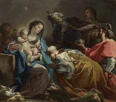 Adoration of the Magi by Corrado Giaquinto