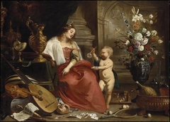 Allegorie auf die Unbeständigkeit des Glücks by Theodoor van Thulden