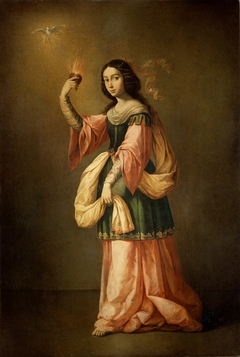 Allegory of Charity by Francisco de Zurbarán