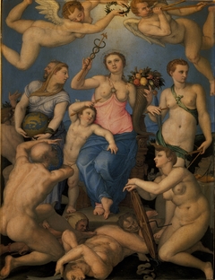 Allegory of fortune by Agnolo Bronzino