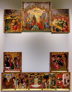 Altarpiece of the Saints John by Bernat Martorell