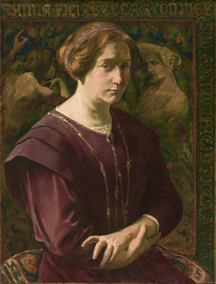 Anna Filiabella, portrait de la femme de l'artiste by George-Daniel de Monfreid