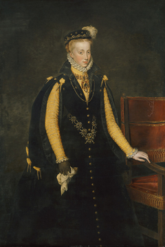 Anna von Österreich, Königin von Spanien by Antonis Mor