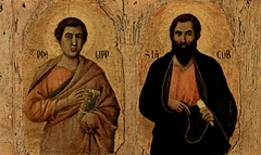 Apostles Philip and James the Elder by Duccio di Buoninsegna