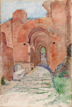 Arches of Palace of Nero by Cass Gilbert