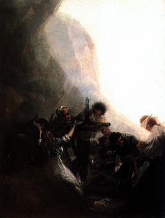 Bandits shooting their prisoners by Francisco Goya