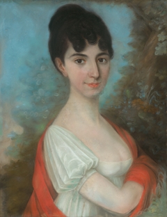 Baroness Antónia Mednyánszká (Portrait of Antónia, Countess of Bolz) by Slovenský maliar z konca 18 storočia