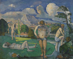 Bathers at Rest (Baigneurs au repos) by Paul Cézanne