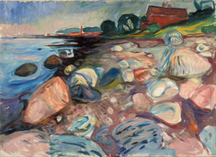 Beach by Edvard Munch