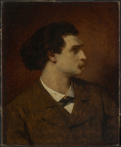 Bildnis Anselm Feuerbach by Ferdinand Keller