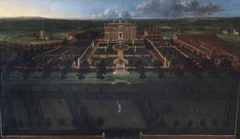 Bird's Eye View of Sudbury Hall: South Front by Jan Griffier I