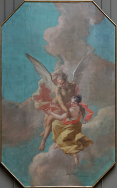 Boreas and Orithyia by Giovanni Antonio Pellegrini