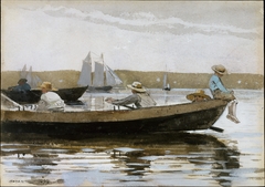 Boys in a Dory by Winslow Homer