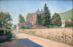 Château de Combolez by Paul Signac