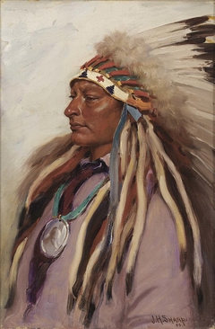 Chief Spotted Elk by Joseph Henry Sharp