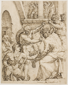 Christ Being Crowned with Thorns by Maerten van Heemskerck