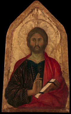 Christ Blessing by Segna di Bonaventura