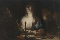 Christus in Emmaus (?) by Christopher Paudiß