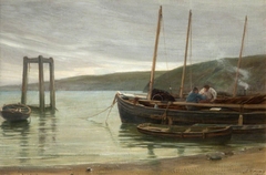 Coastal Scene by Charles Napier Hemy