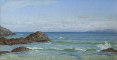 Cornish Scene by Arthur Hughes