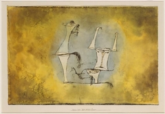 Das Urweltpaar by Paul Klee