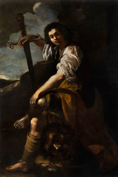 David and Goliath (Artemisia Gentileschi) by Artemisia Gentileschi