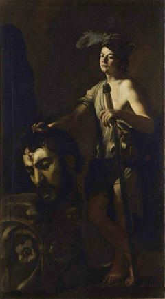 David with Goliath's Head by Battistello Caracciolo