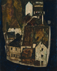 Dead City III (City on the Blue River III) by Egon Schiele