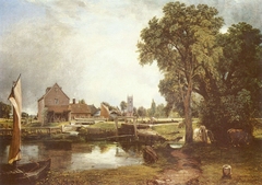 Dedham Lock and Mill by John Constable