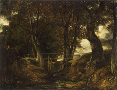 Dell at Helmingham Park by John Constable