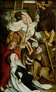 Descent of the Cross by Bernhard Strigel