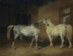 Draught Horses by Abraham Cooper